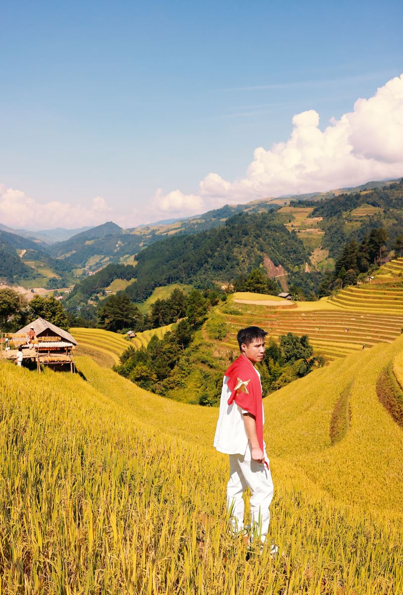 du khách thăm Mu cang chai